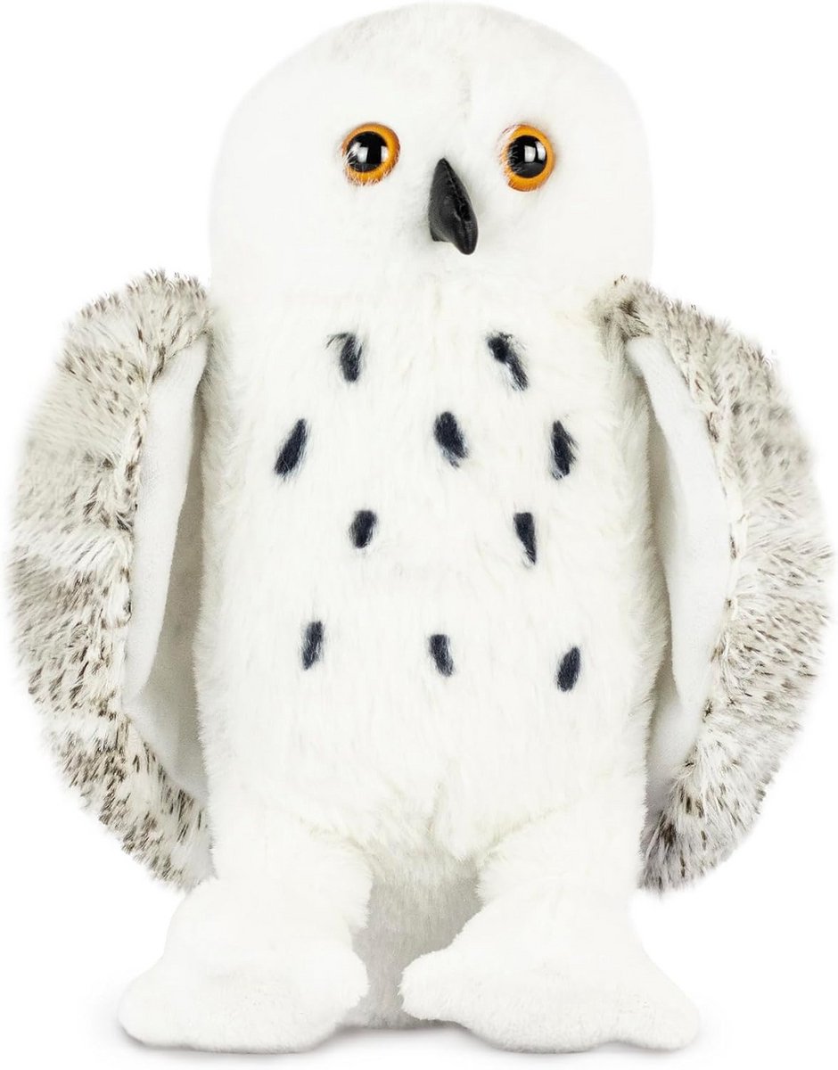 Zachte Pluizige Tovenaarsuil Knuffeldier voor Kinderen - 20 cm