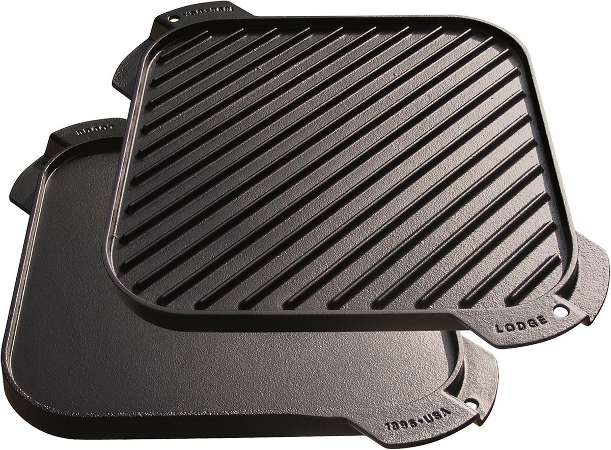 Grillplaat 26,7 cm voor veelzijdig gebruik
