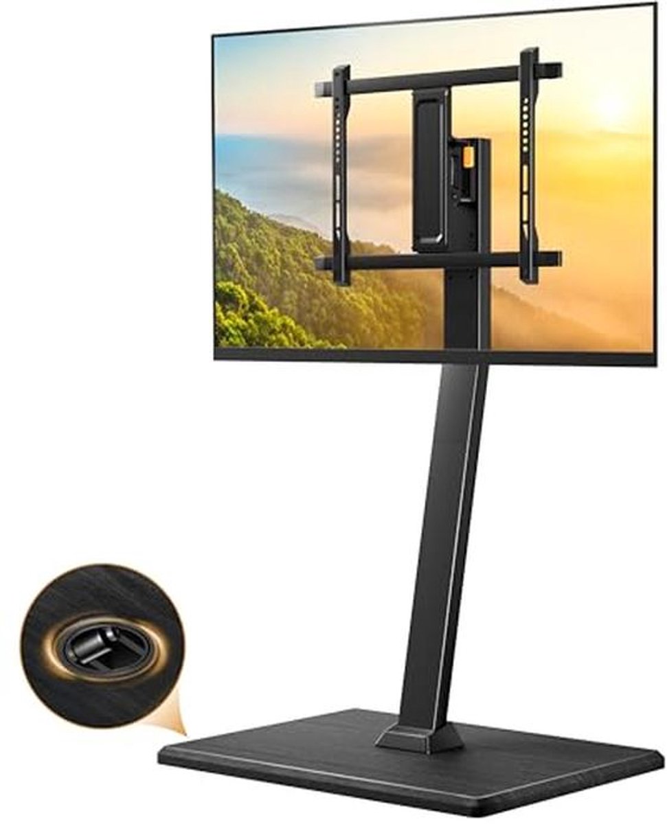TV-standaard met wielen voor 30-60 inch televisie voor optimale flexibiliteit