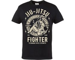 Martial Arts T-shirt Heren voor Brazilian Jiu Jitsu en Casual Wear