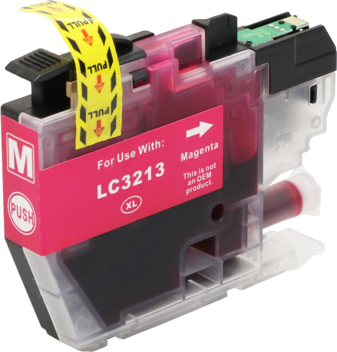 Inktcartridge Geschikt voor Brother LC3213 | 1x Magenta Geschikt Voor Brother DCP-J572DW, Brother DCP-J772DW, Brother DCP-J774DW