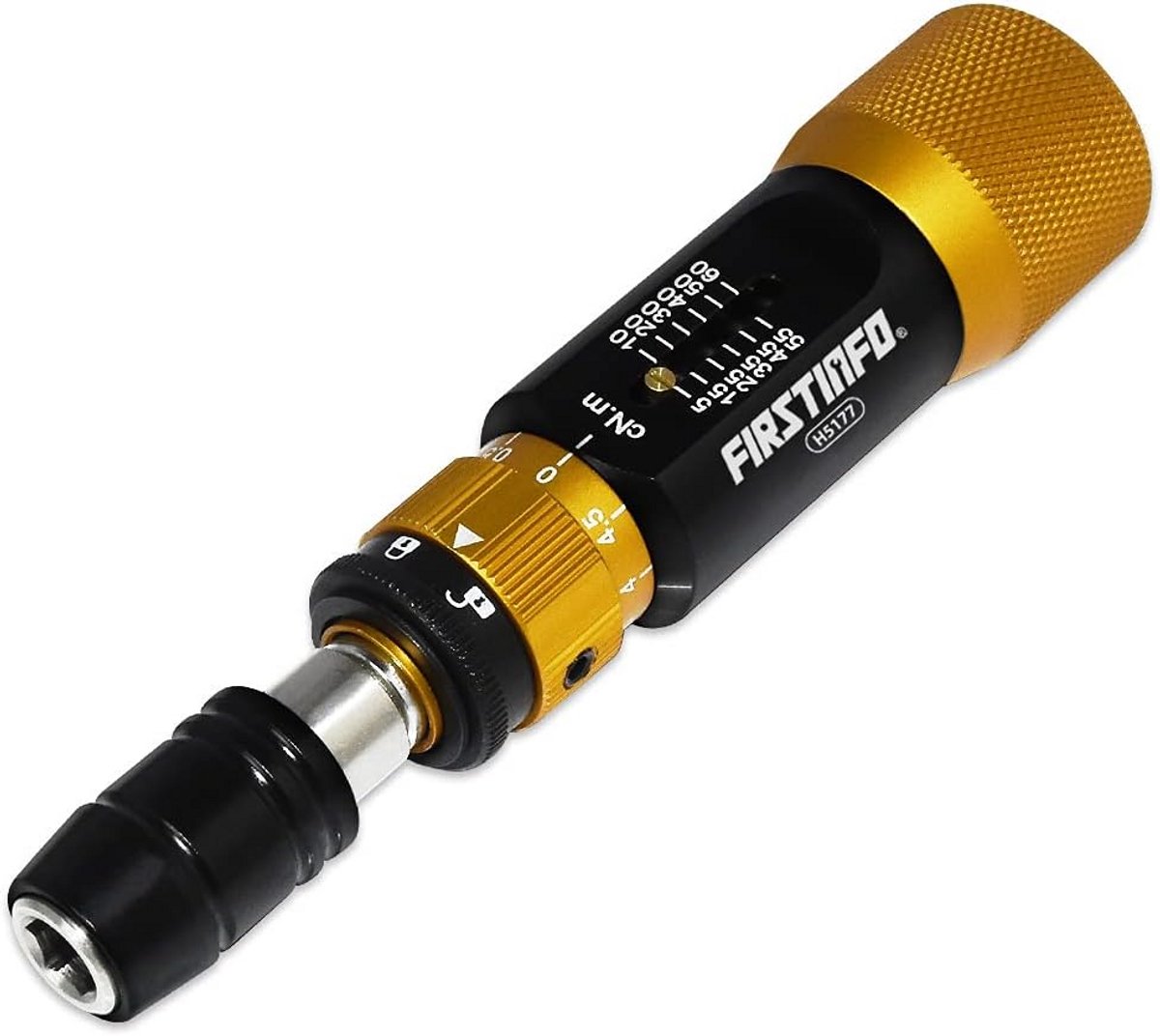 Verstelbare momentschroevendraaier 1/4'' | 5-60cNm | Snelle bit houder | Ultra-precisie controle