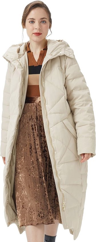 Manteau D'hiver Long Imperméable Pour Homme – Parka à Capuche Douce, Coupe-vent, Avec Poches Et Cordon De Serrage