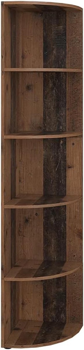 Hoekrek Antiek Hout 40 x 180 cm – Ruimtebesparend en Modern Design