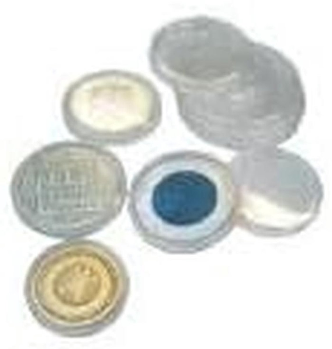 5x Universele Munccapsules 50mm - Perfect voor Medailles en Grote Munten