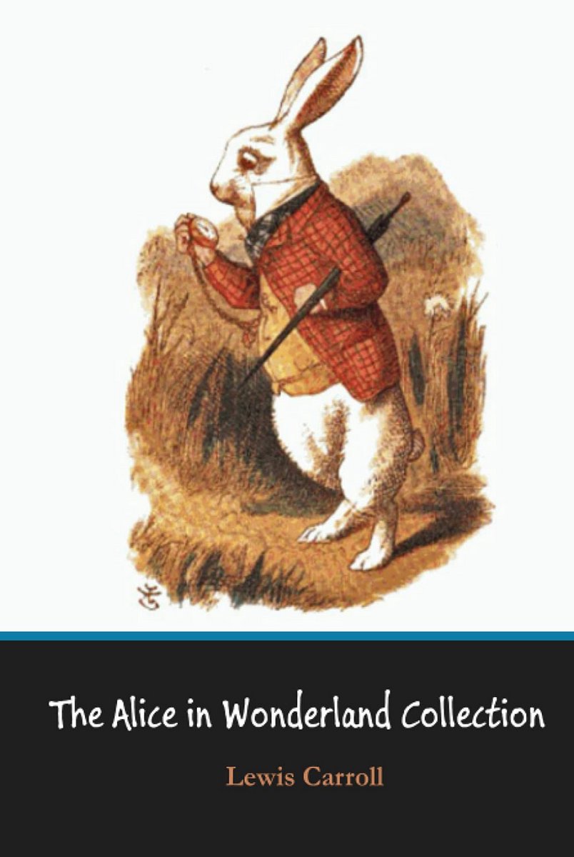 Boekenverzameling Alice in Wonderland