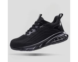 Berado Black Werkschoenen - Veiligheidsschoen - Zwart - Lichtgewicht - Unisex - 41