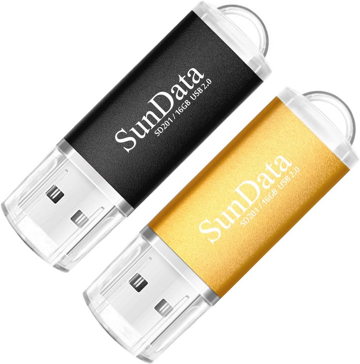 USB-stick 16GB - 2 stuks Geheugenstick USB 2.0