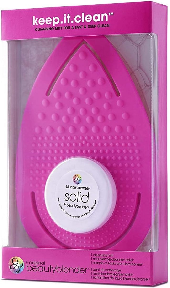 Reinigen van beautyblenders met Schoonmaakset