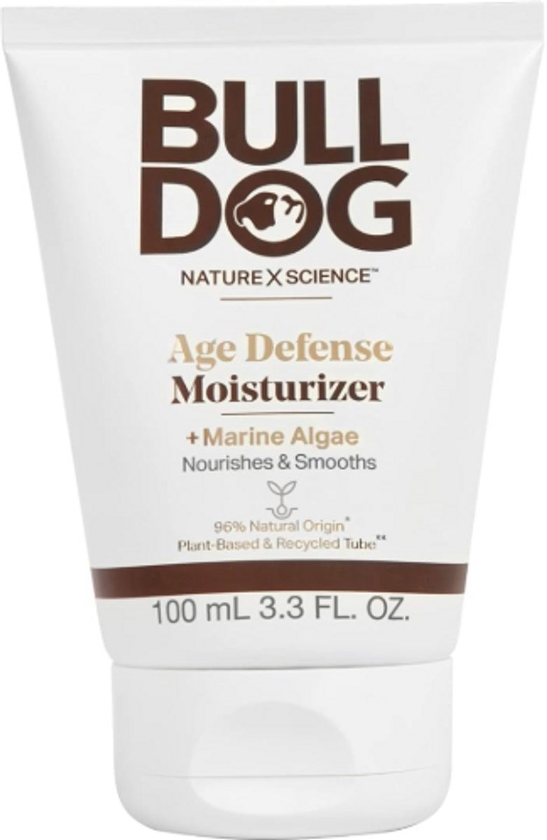 BULLDOG Age Defense Gezichtsverzorging voor Mannen – Hydraterende Anti-Aging Crème 100ML