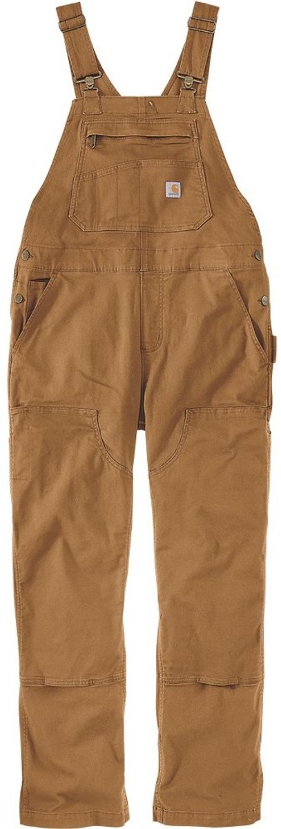 Carhartt Damesoverall Relaxed Fit Denim-overall met bretels Carhartt® Bruin