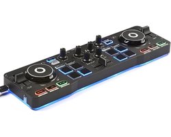 Quvo® DJ Controller - DJ - Controller - Zwart - ‎38cm x 6cm x 14cm