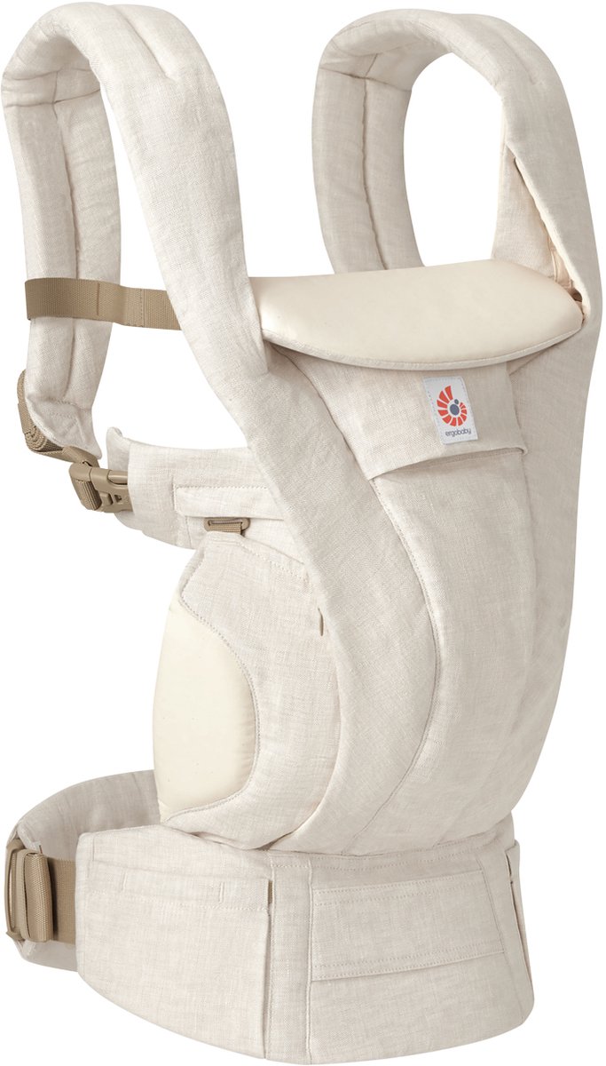 Ergobaby Omni Deluxe Linen Draagzak - Natural Linen van Merkloos — afbeelding 4