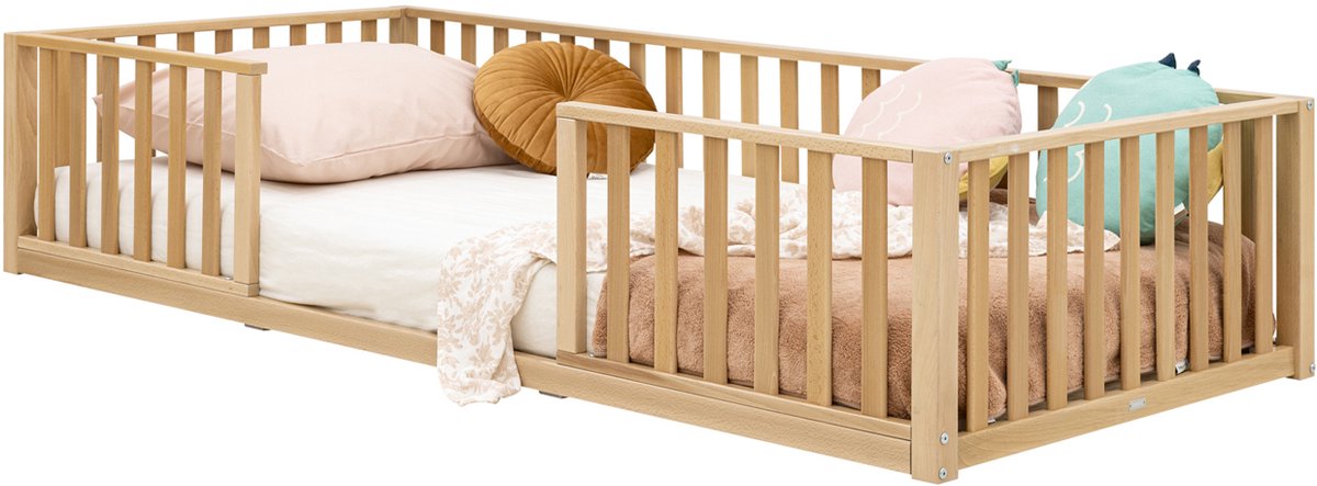 Bopita Jamie Montessori Bed – 90x200 cm – Naturel