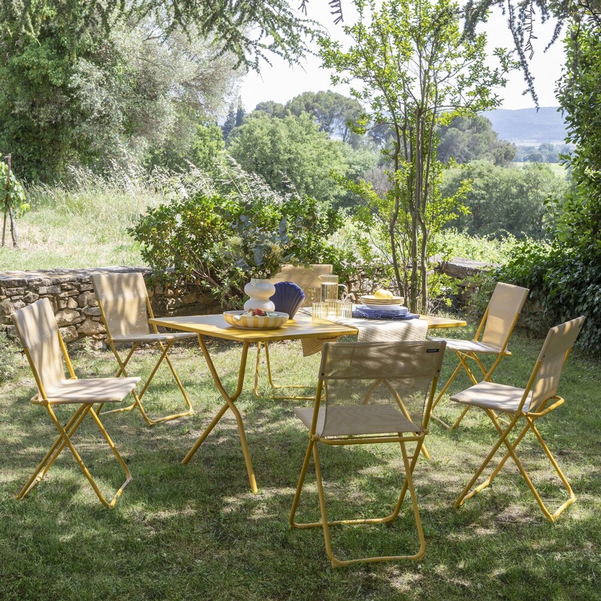 Lafuma Balcony II Chaise - Ultra Compact - Pliable - Miel