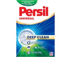Persil Powder Universal - Waspoeder Wasmiddel - Alle Kleuren Was - Krachtige Vlekverwijdering - 50 Wasbeurten - Grootverpakking