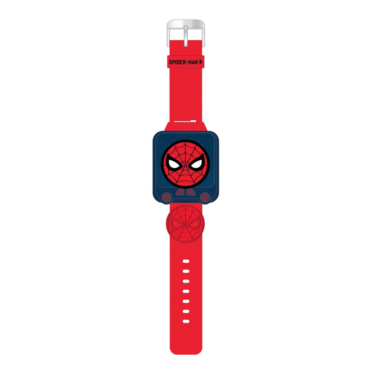 Accutime Spiderman horloge speel en leer - interactief kinderhorloge.