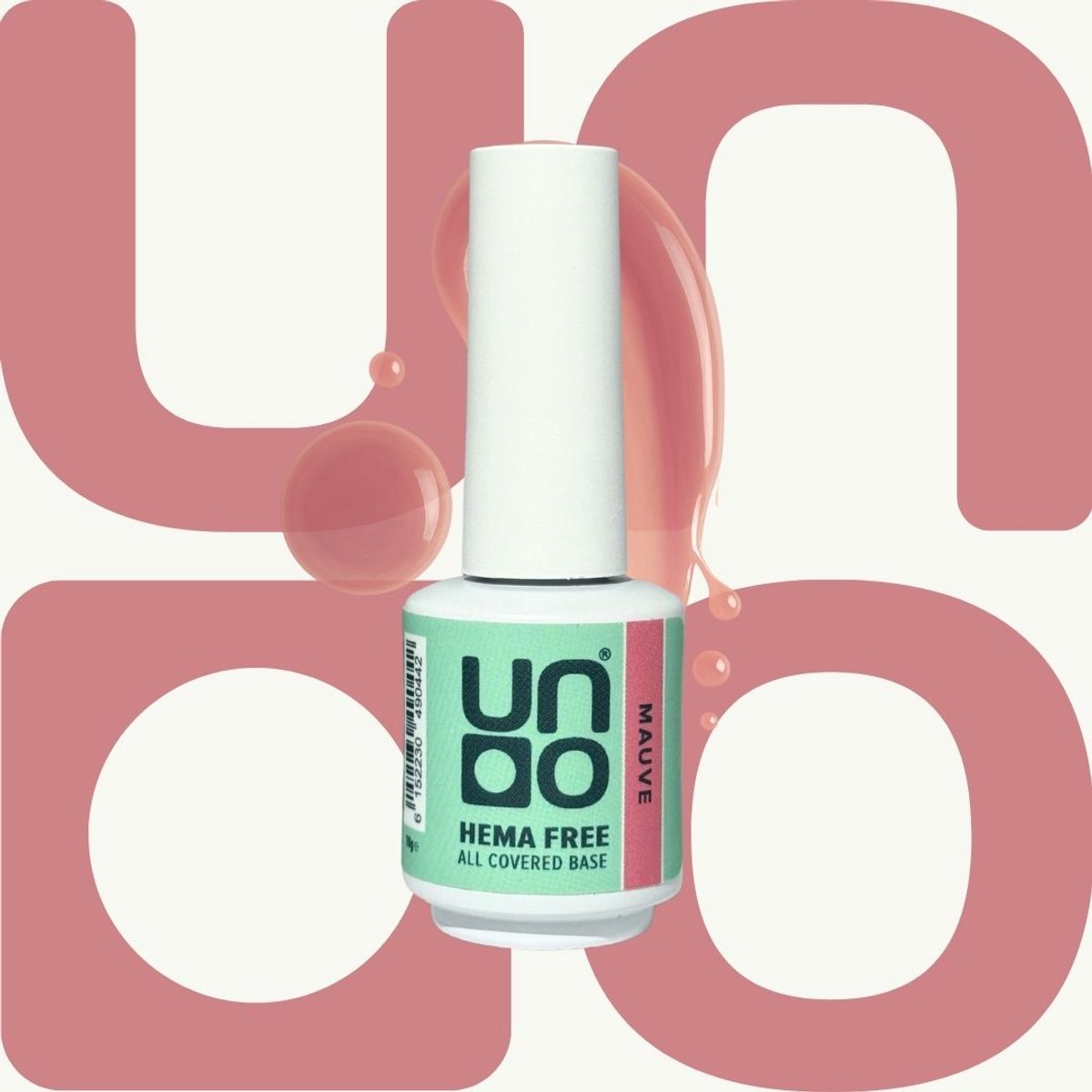 UNO All Covered Base gel - Camouflage base - HEMA-vrij - Mauve (warm beige) - 10g