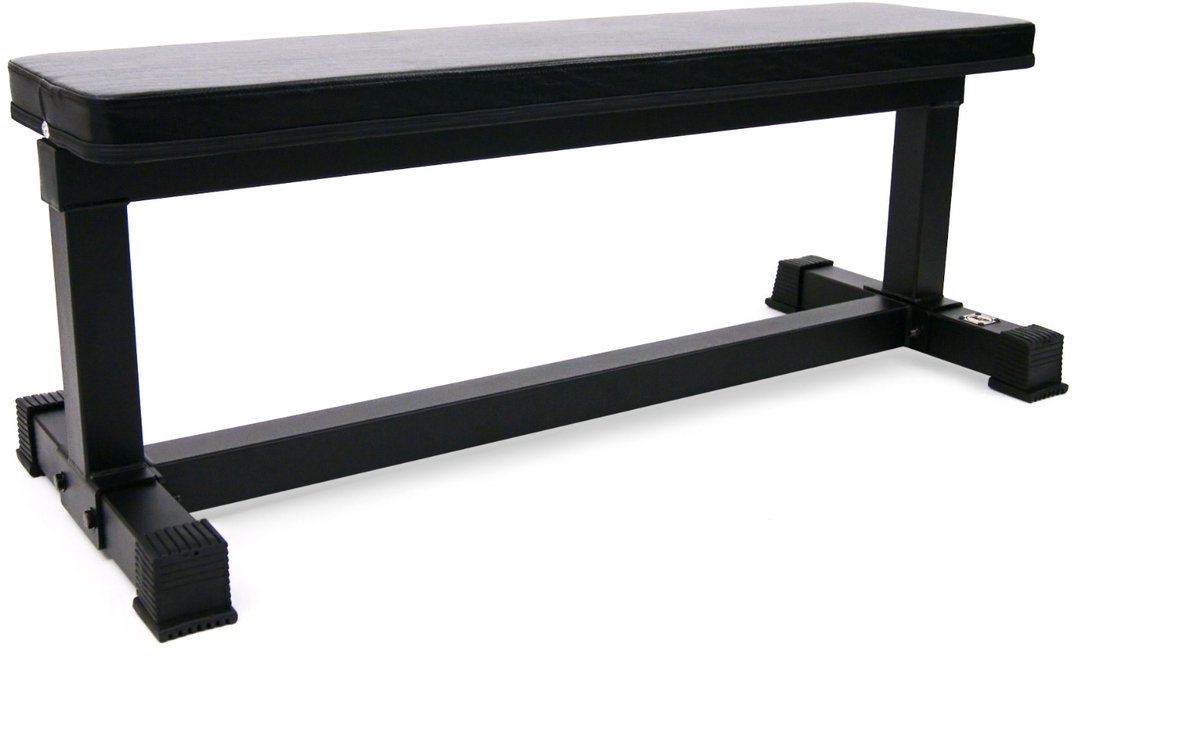 Muscle Power Flat Bench Heavy - Platte Fitnessbank