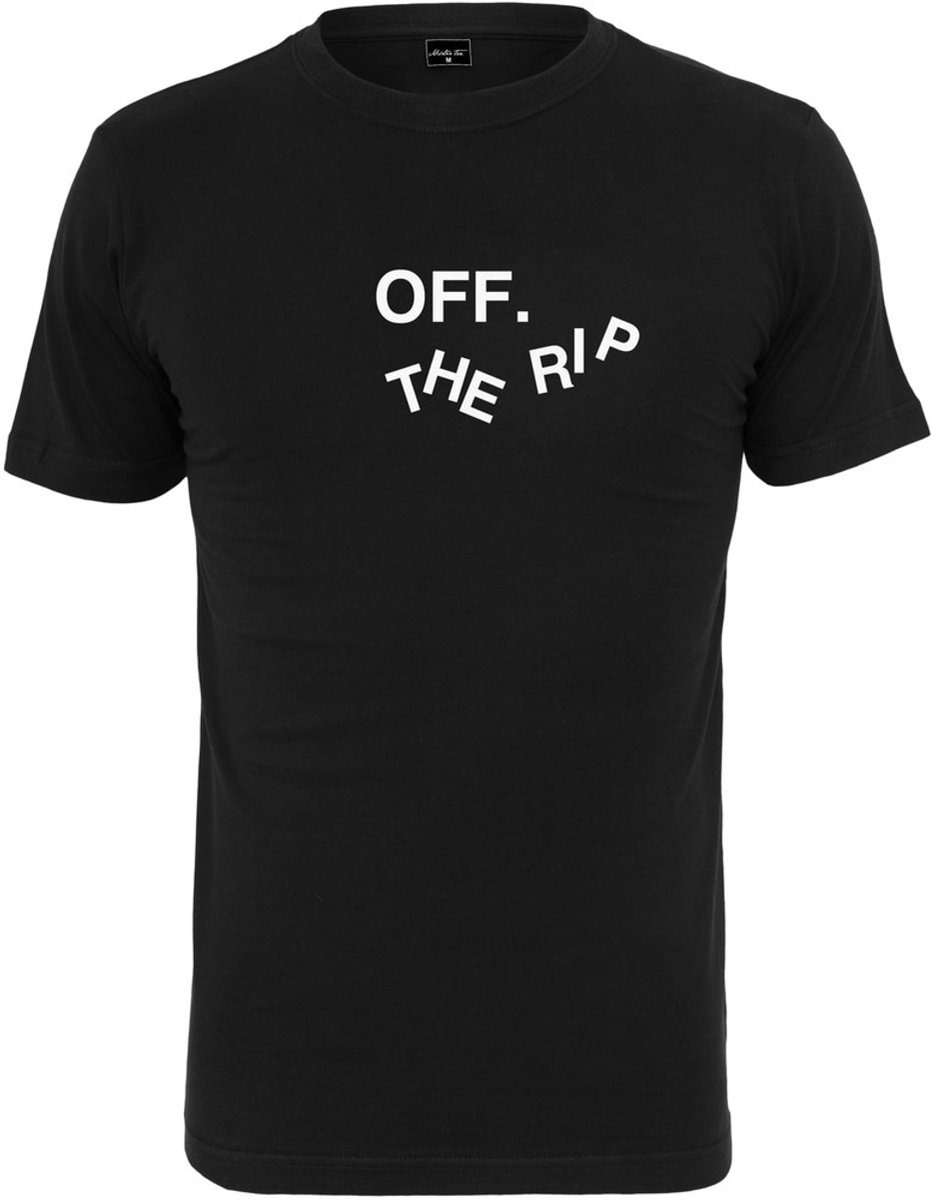 Mister Tee Off The Rip Heren Tshirt S Zwart