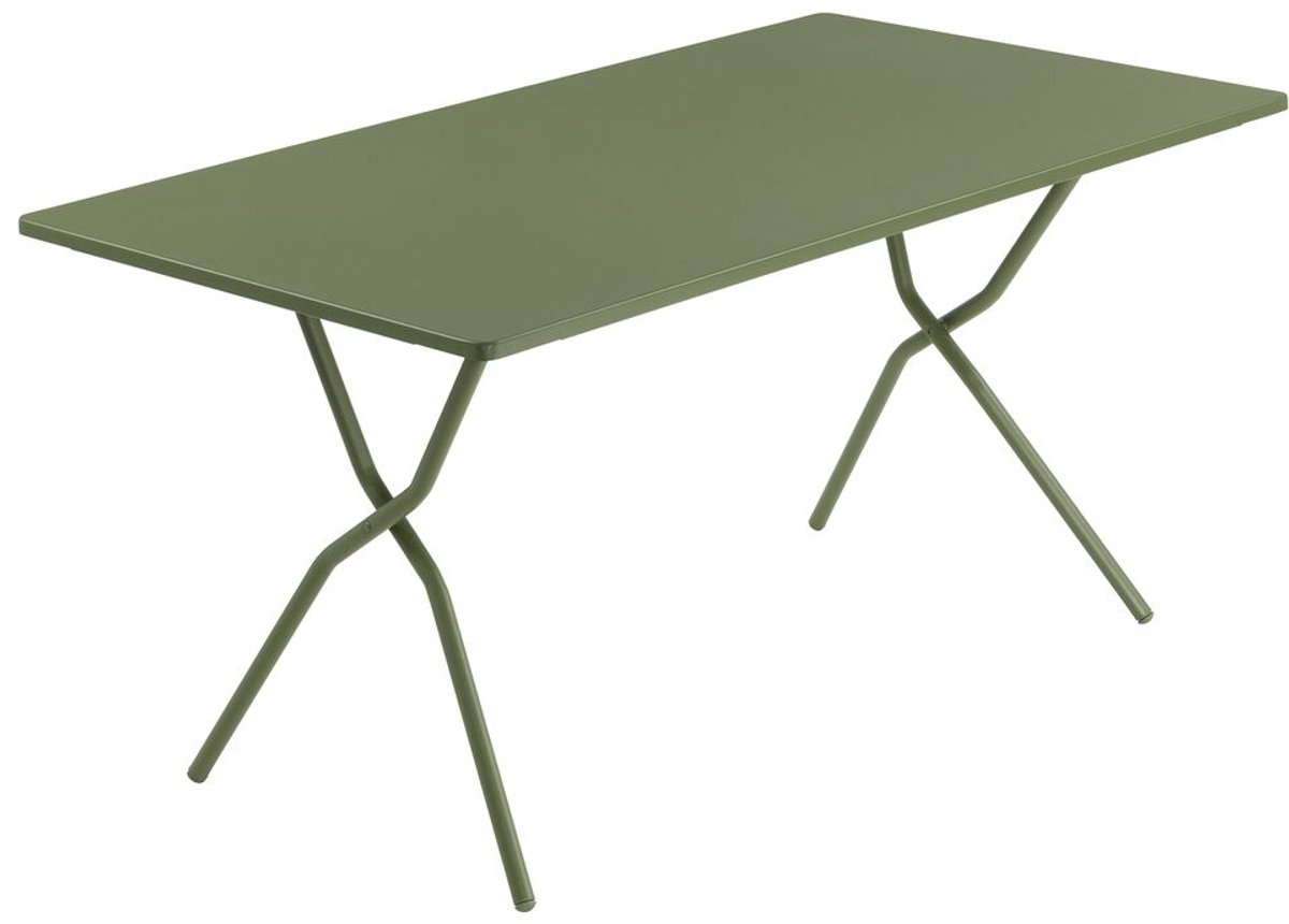 Lafuma Balcony Tafel - Bistrotafel - Tuintafel - Inklapbaar - 140 x 80cm - Moss