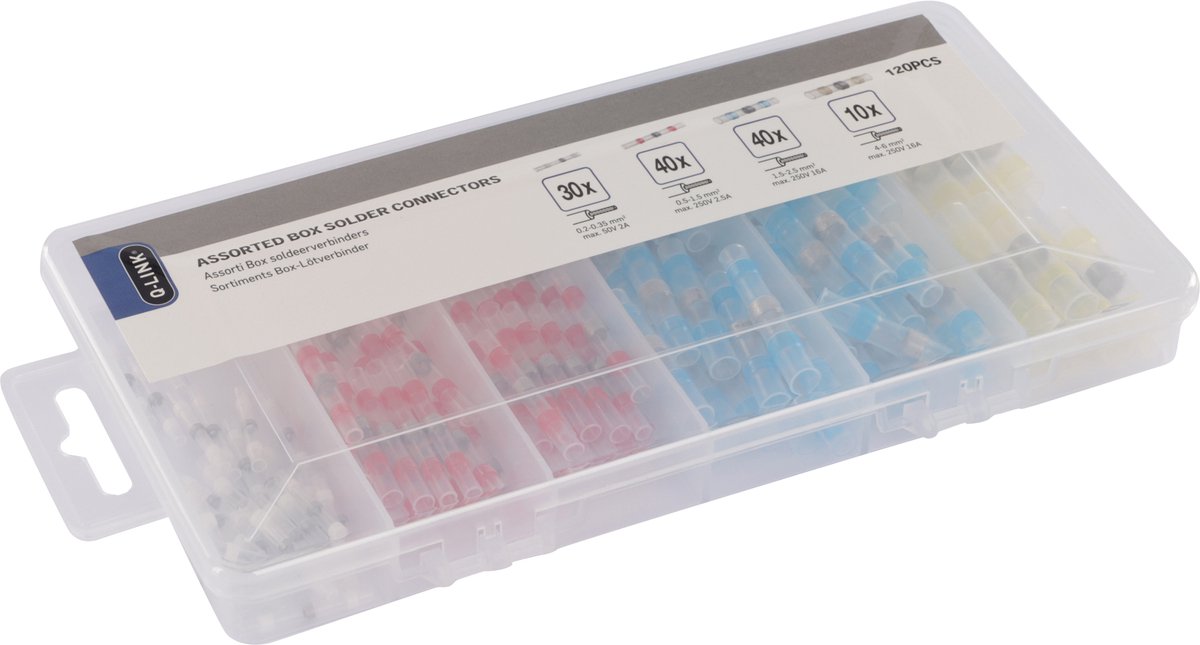 Q-Link assortibox - soldeerverbinders