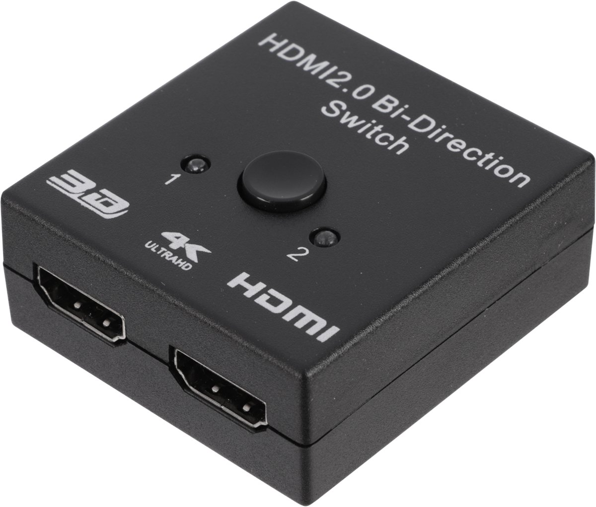 Q-Link HDMI switch - BI-Directional - zwart