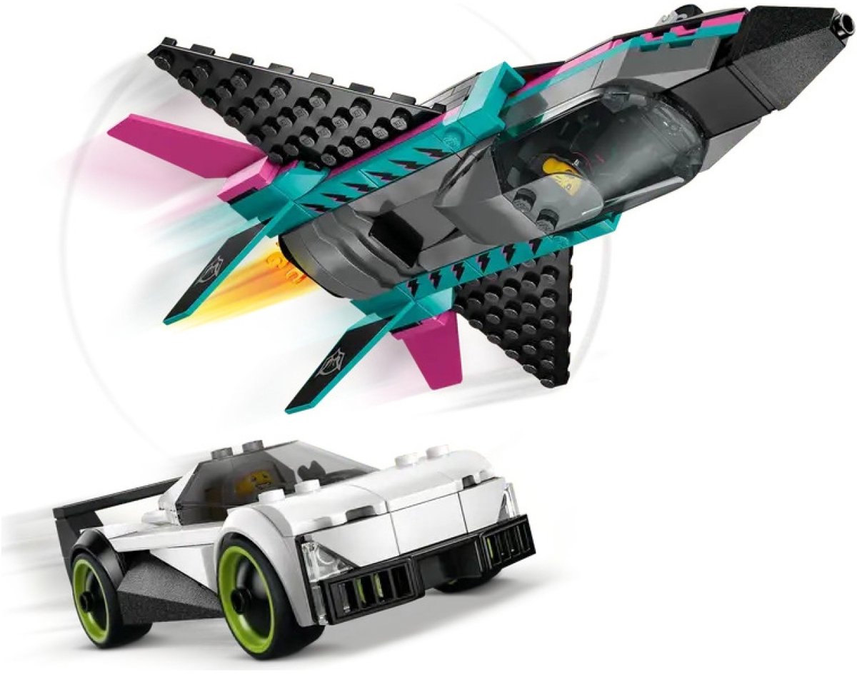 LEGO City Great Vehicles - 60489 - Straalvliegtuig vs. Sportauto — afbeelding 24