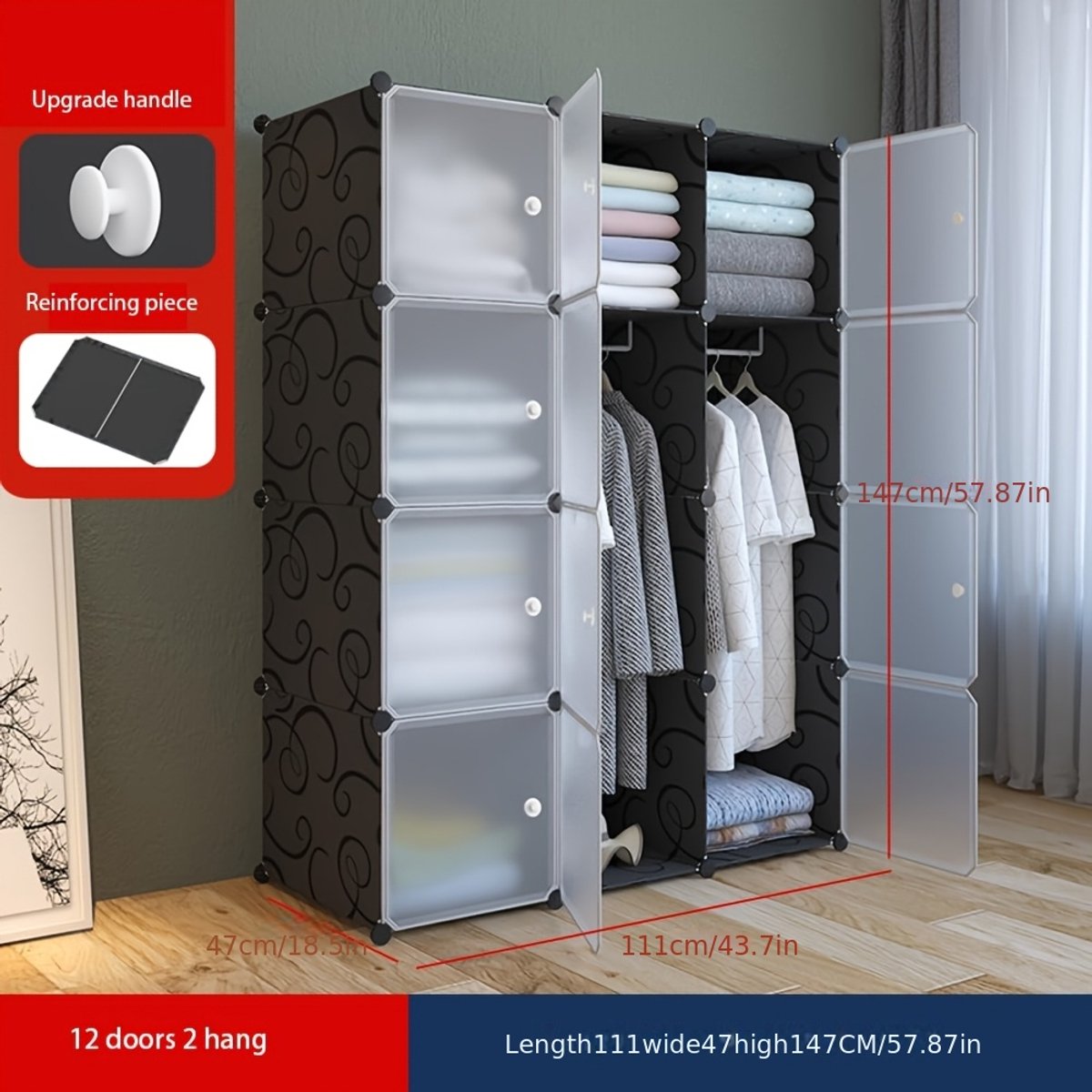 Modulair DIY Kledingkast Opslagsysteem