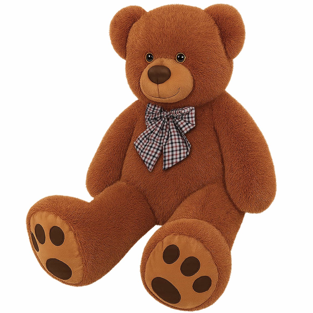 Monzana Knuffelbeer XXL – 150cm Staand Pluch - Bruin
