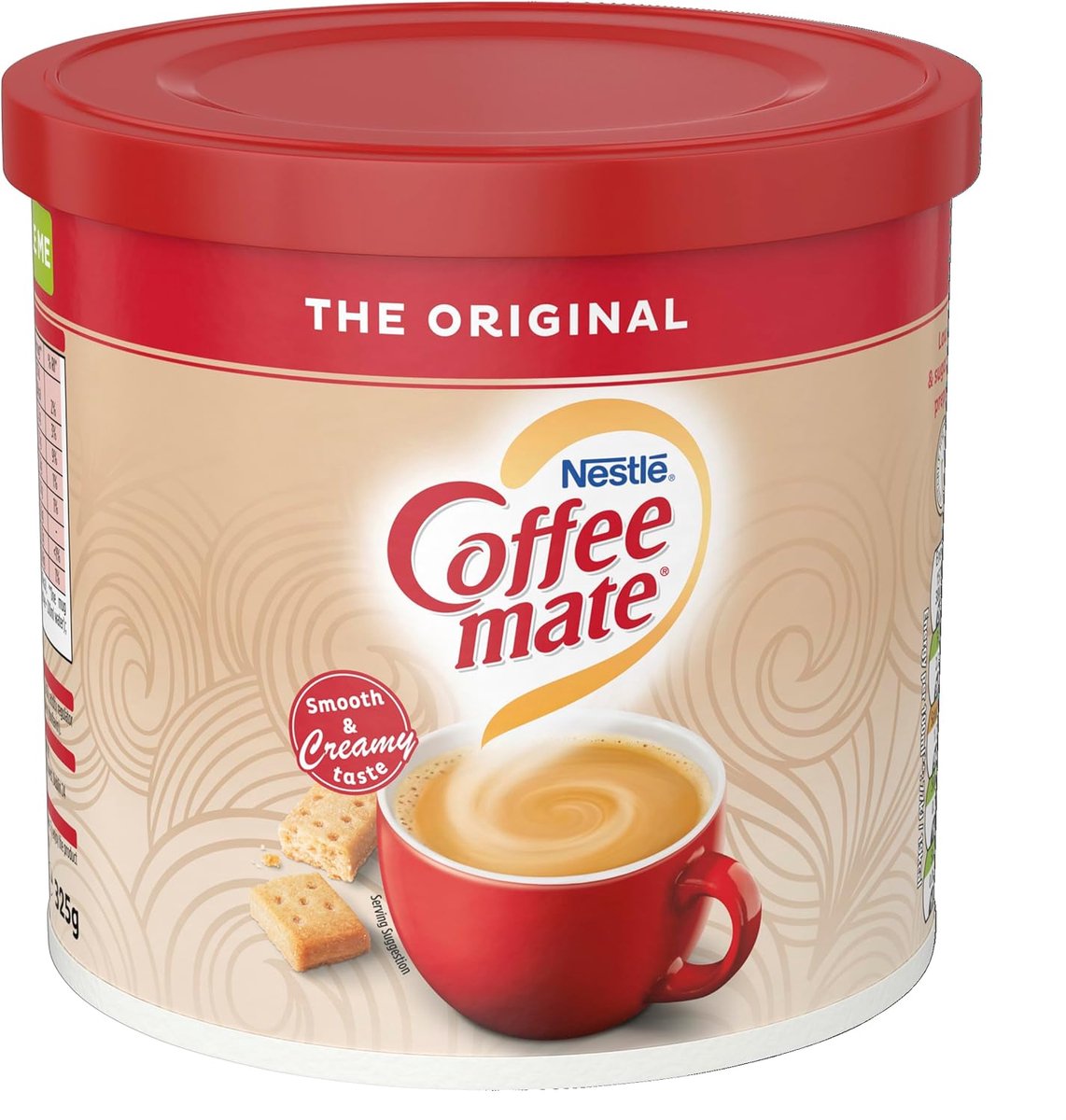 Nestlé Coffee-Mate Koffiecreamer 325 g – Romig Koffiemelkpoeder met Melkeiwit | Snel Oplosbaar, Geeft Volle & Zachte Smaak aan Koffie en Warme Dranken | Ideaal voor Thuis, Kantoor & Horeca Gebruik met Kajal Sticker