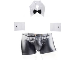 BamBella® - L/XL Stripper set Man - Gigolo broek kostuum sexy lingerie man heren Strip valentijn kleding