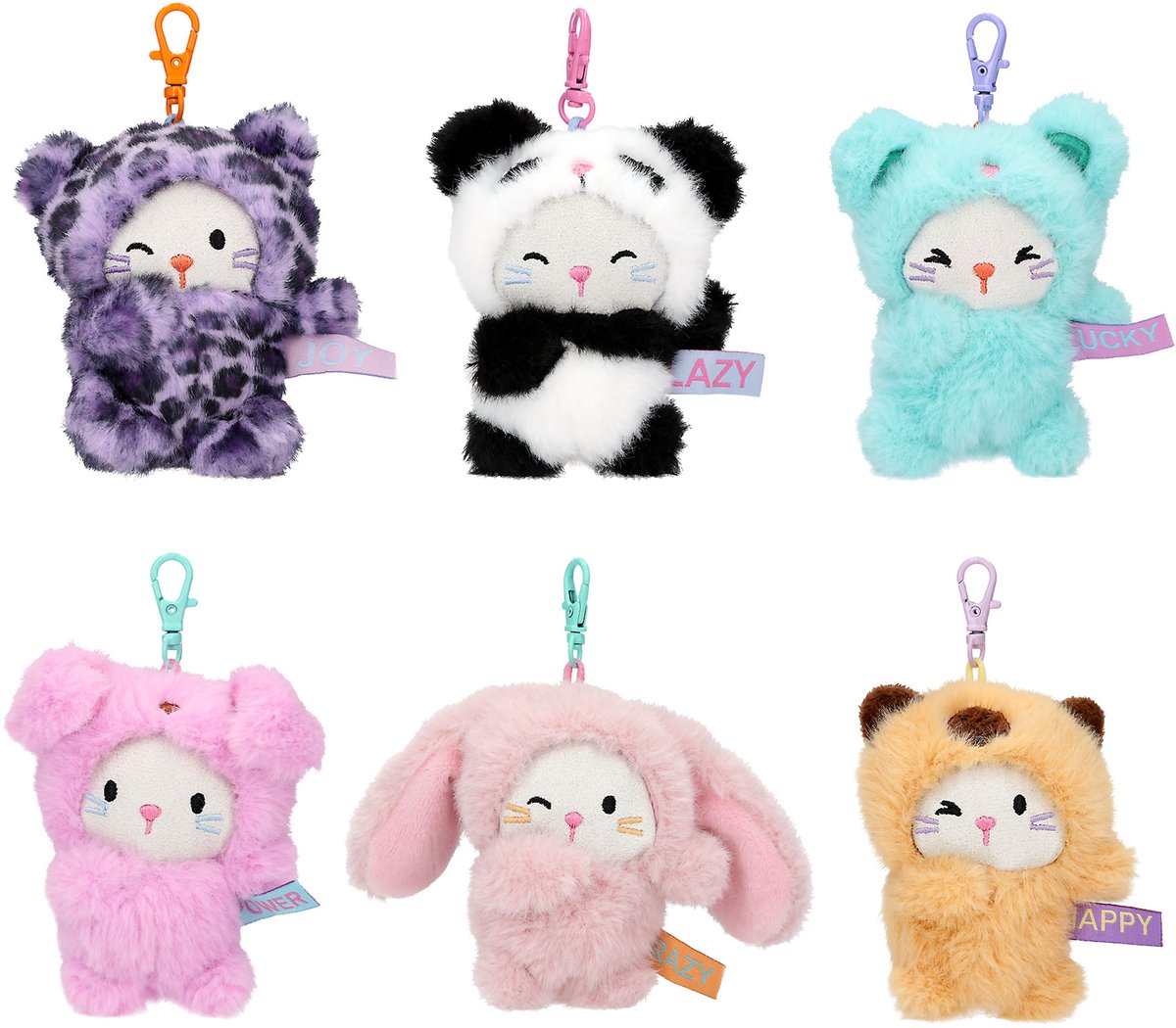 Depesche - PENfection Tiny Crew kitten knuffelhanger - 1 stuk