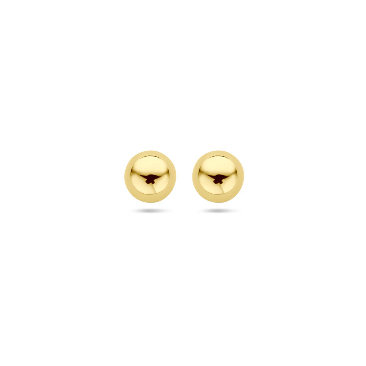 Marie Celeste oorknoppen bol - 6 mm - Goud