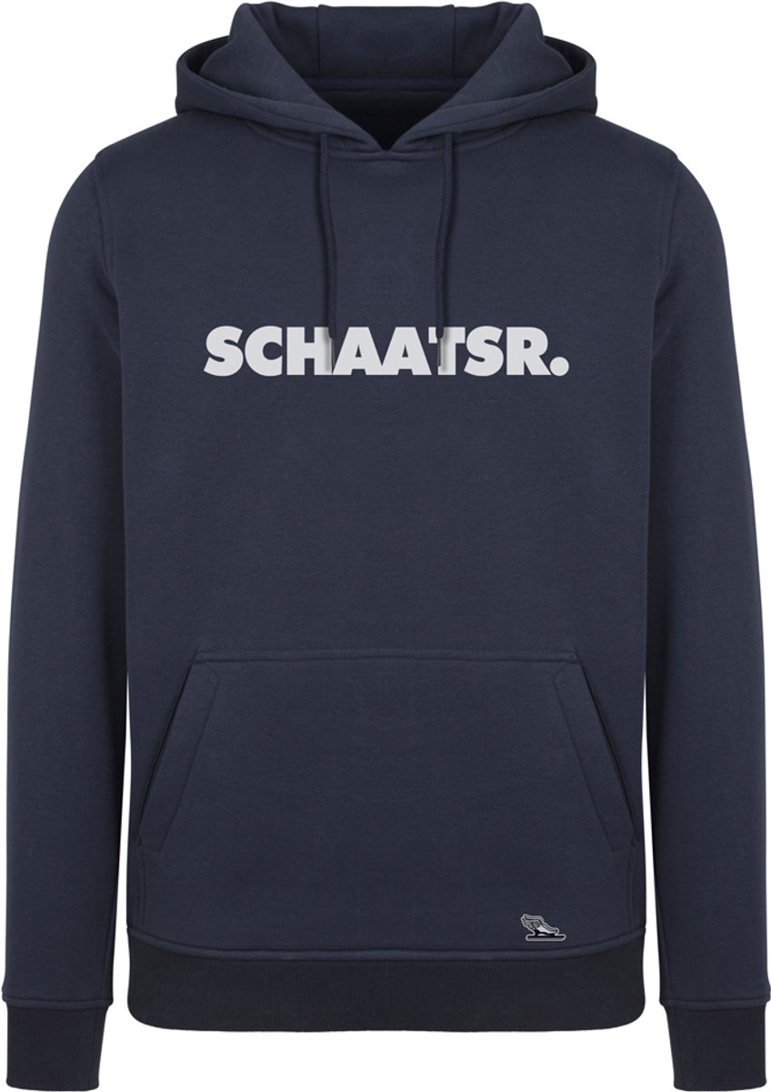 Schaatsen Hoodie SCHAATSR. Navy volwassenen
