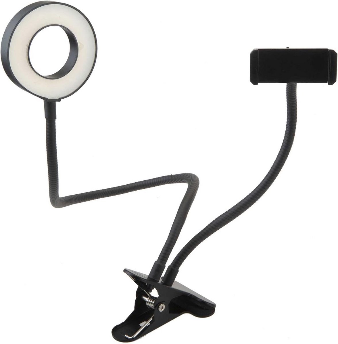 LED Ringlamp met Telefoonhouder voor Social Media en Livestreaming