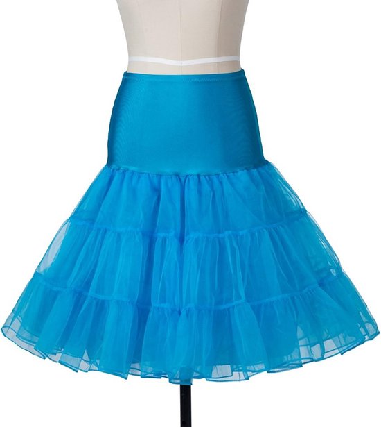 Linghe 50 lange petticoat, gekrulde crinoline, vintage, bruiloft, bruid, petticoat voor bruidsjurken, onderrok, rockabilly, tutu-rok, paars, M Linghe 50 lange petticoat, gekrulde crinoline, vintage, bruiloft, bruid, petticoat voor bruidsjurken, onderrok, rockabilly, tutu-rok, paars, M