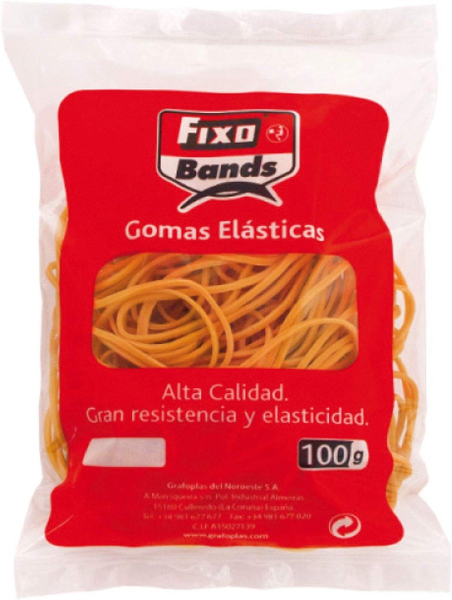Elastiekjes Zakje 100g - Sterk en Veelkleurig