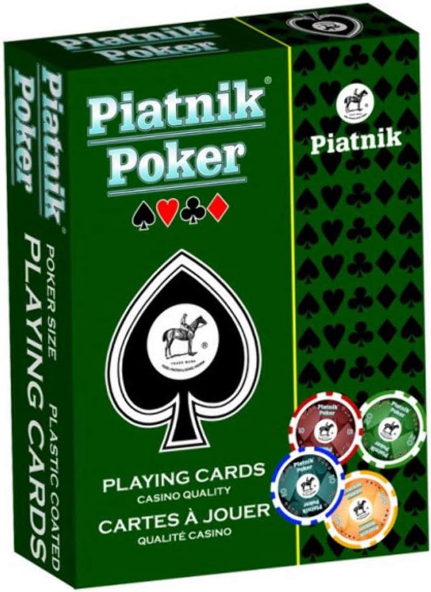Set Professionele Speelkaarten voor Poker en Spel