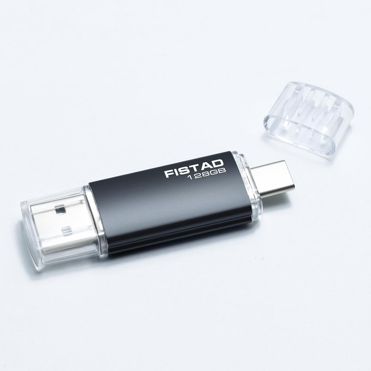USB C & USB 2.0 OTG Flash Drive 128 GB - 2-in-1 Geheugenstick voor Telefoon en PC