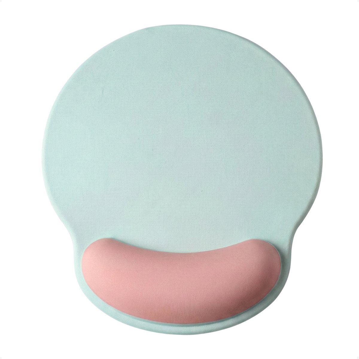 Techidna® - Ergonomische Muismat met Polssteun - Groen & Roze - Gelkussen - Antislip - Compact