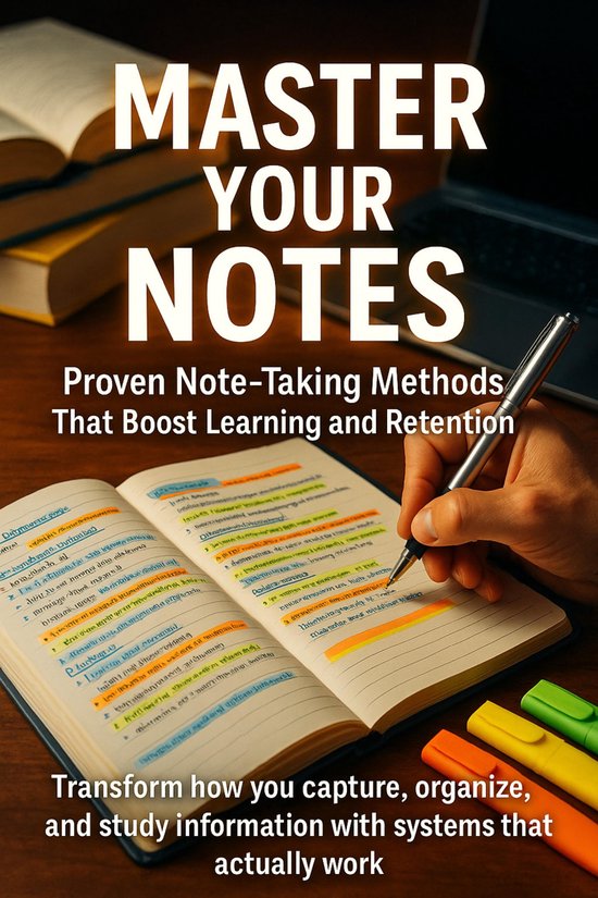 Master Your Notes: Proven Note-Taking Methods That Boost Lea ... - cover