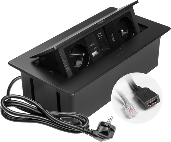Doeco inbouw contactdoos 1ST/USB | Bestel Direct Online