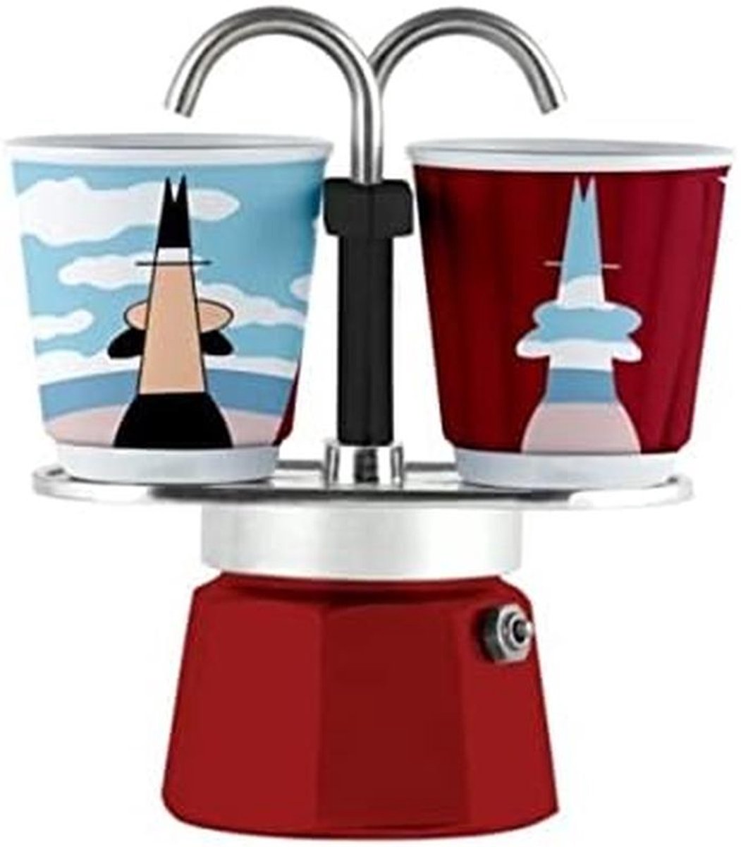 RVS Espressomaker voor 2 Kopjes - Volautomatische Koffie voor Thuis