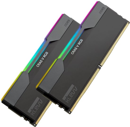 32GB DDR5 6000Mhz KLEVV CRAS V RGB CL30-36-36-76 (2x 16GB) | bol
