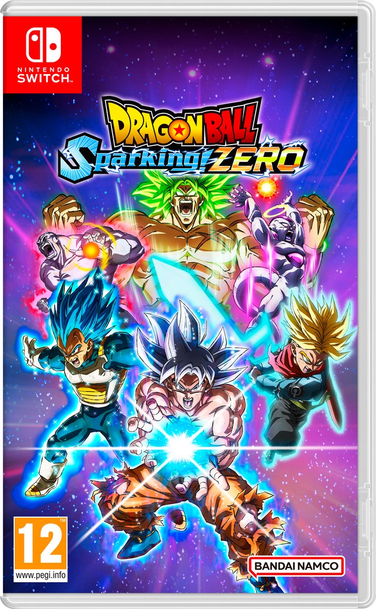 BANDAI NAMCO Entertainment DRAGON BALL: Sparking! ZERO (Nintendo Switch) Standaard Vereenvoudigd Chinees, Traditioneel Chinees, Duits, Engels, Spaans, Frans, Italiaans, Japans, Koreaans, Portugees, Russisch