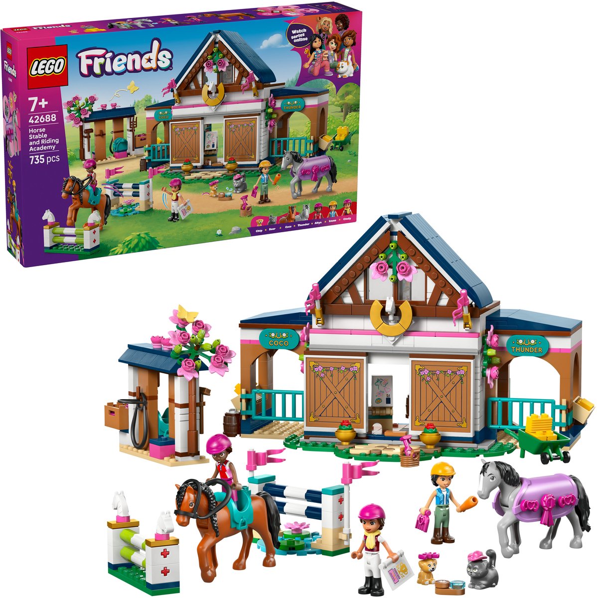 LEGO - Friends 42688 - Paardenstal en Manege — afbeelding 11
