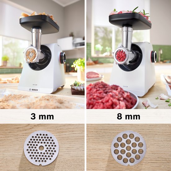 Bosch MFWS420W - Multi Power Serie 4 - Vleesmolen - Wit — afbeelding 4