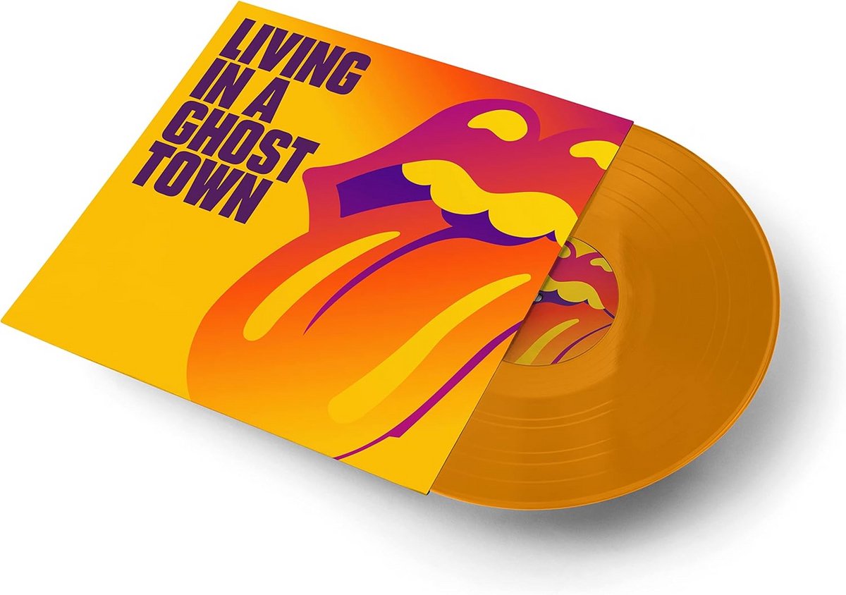 Muziek Single op Gekleurd Vinyl: Spookstad Thema