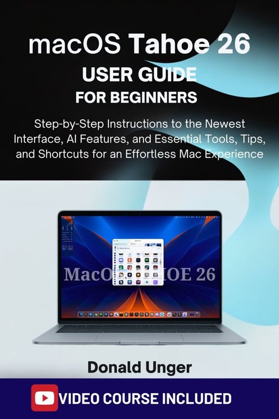 macOS Tahoe 26 User Guide for Beginners - cover